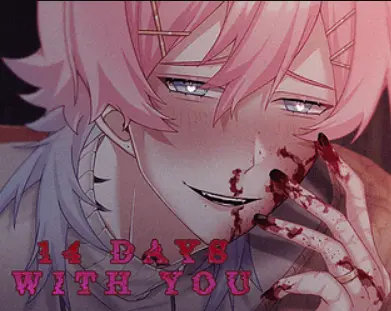 Ren in the romantic horror visual novel 14 Days With You